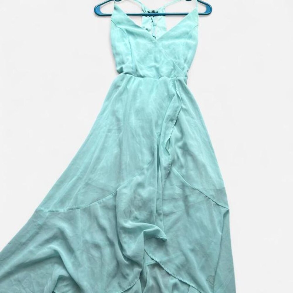 Charlotte Russe Women's Blue and Green Dresses